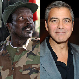 Joseph Kony, George Clooney Joseph Kony, George Clooney